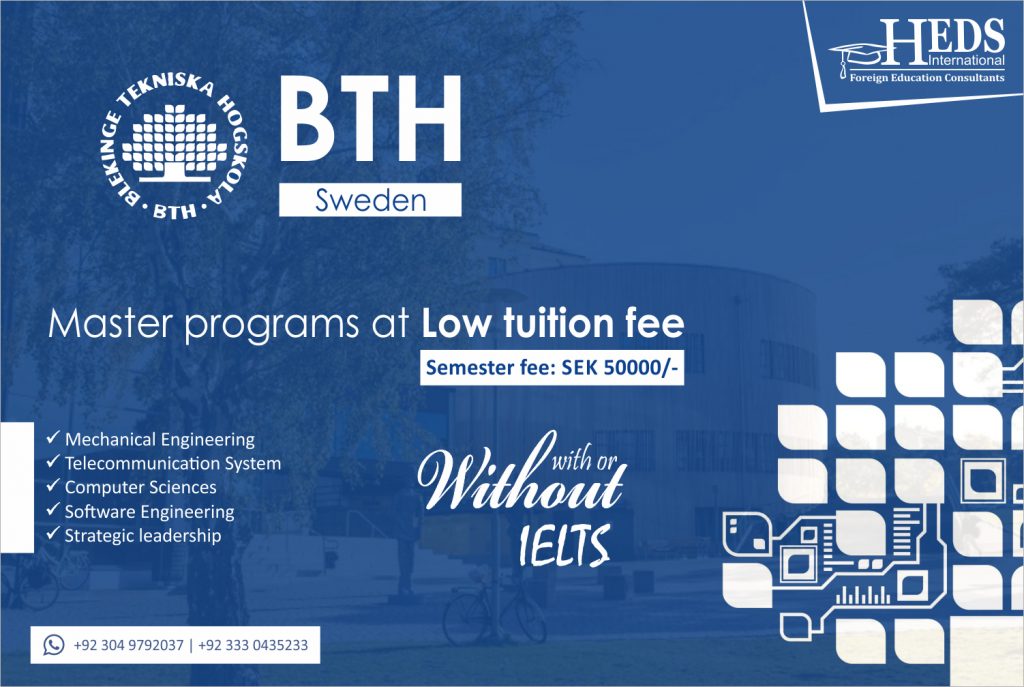 Linnaeus University of Sweden, a modern Swedish university offering variety of English taught programs.